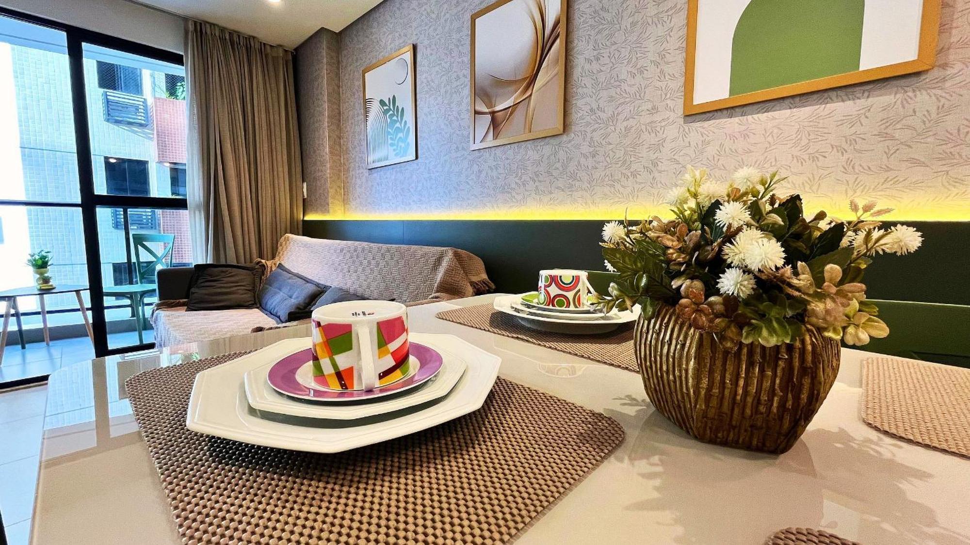 Apartamento Flat Oceanica Deluxe - By Almare *