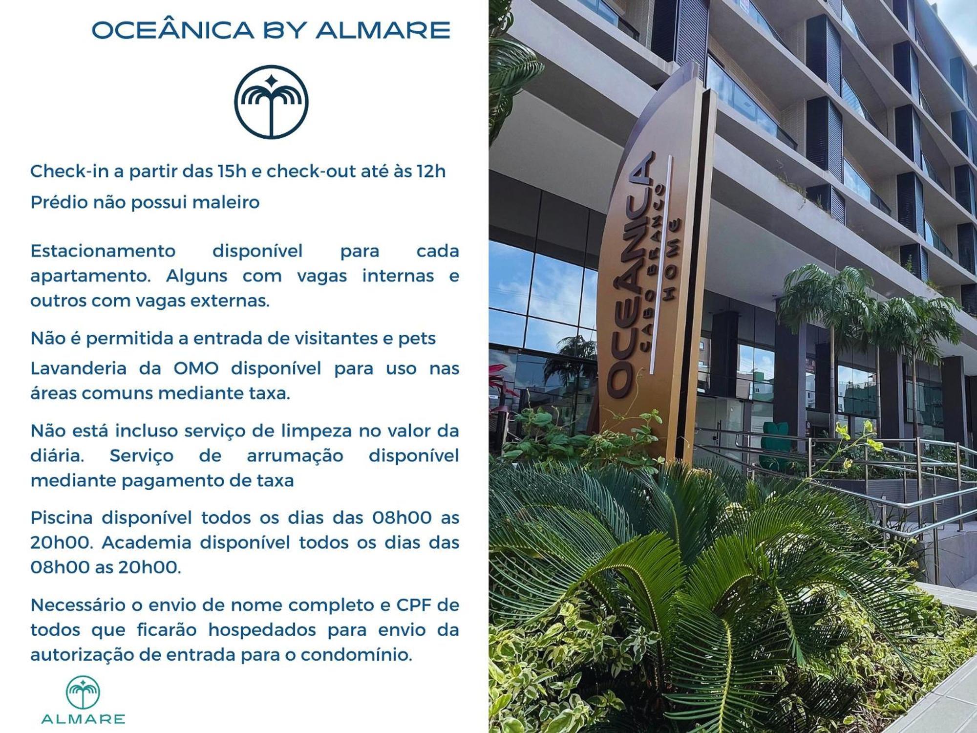 Flat Oceanica Deluxe - By Almare Apartamento *
